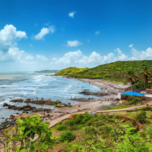 Beautiful beach of Goa